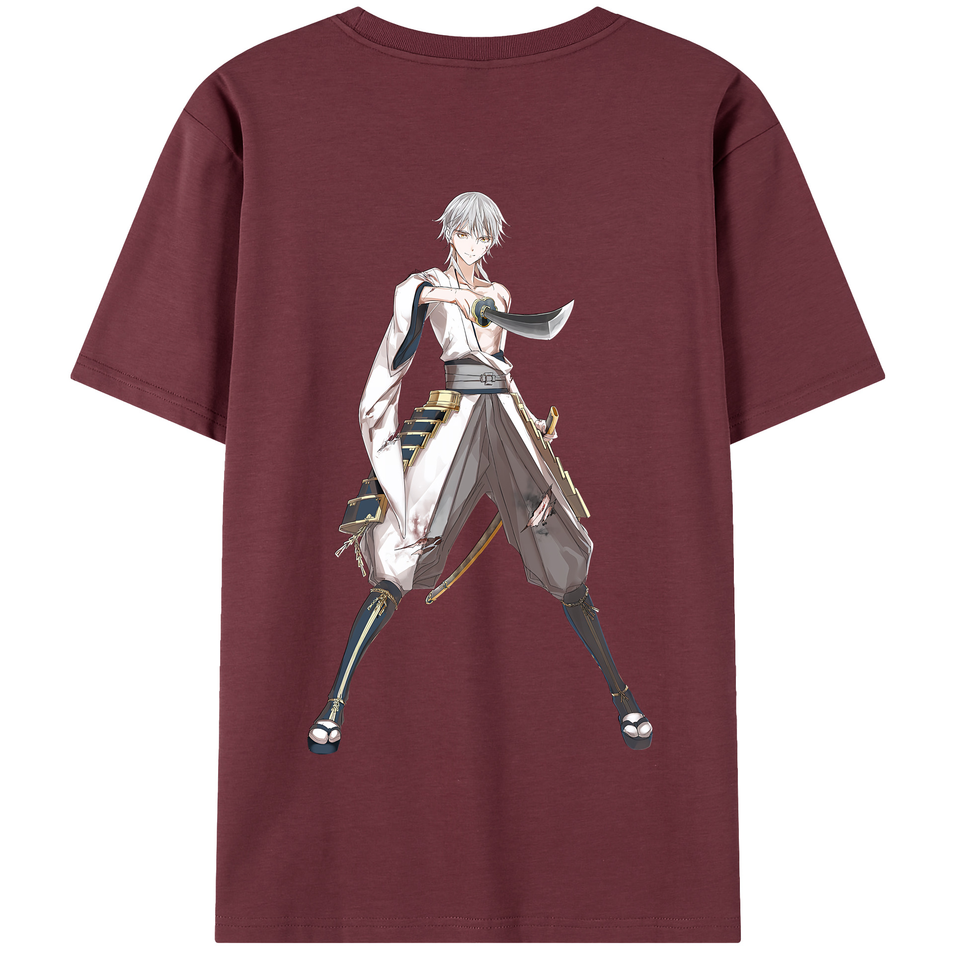 （画像用） 刀剣乱舞 Touken Ranbu 綿100％半袖Tシャツ（背面プリント）